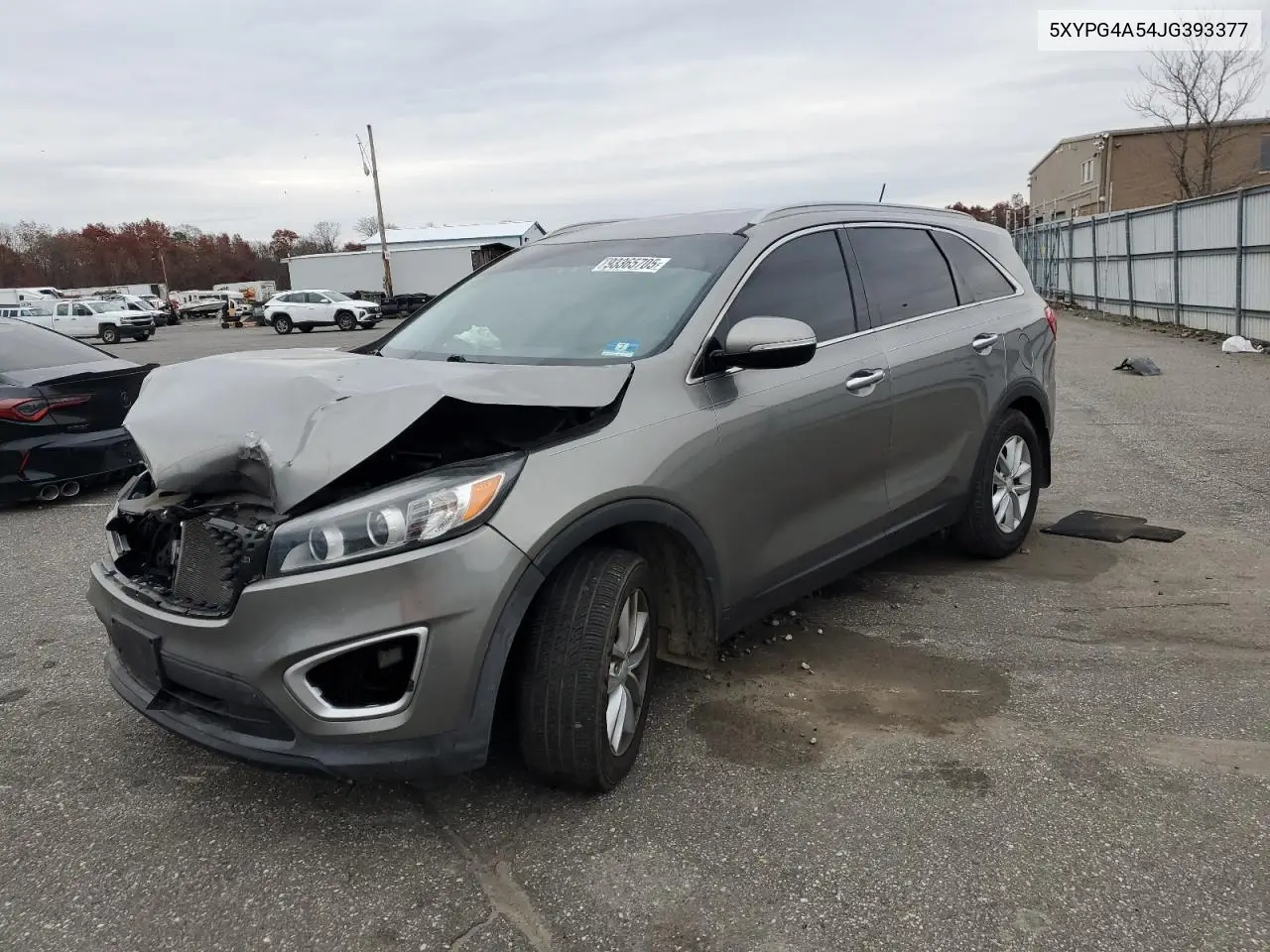 5XYPG4A54JG393377 2018 Kia Sorento Lx