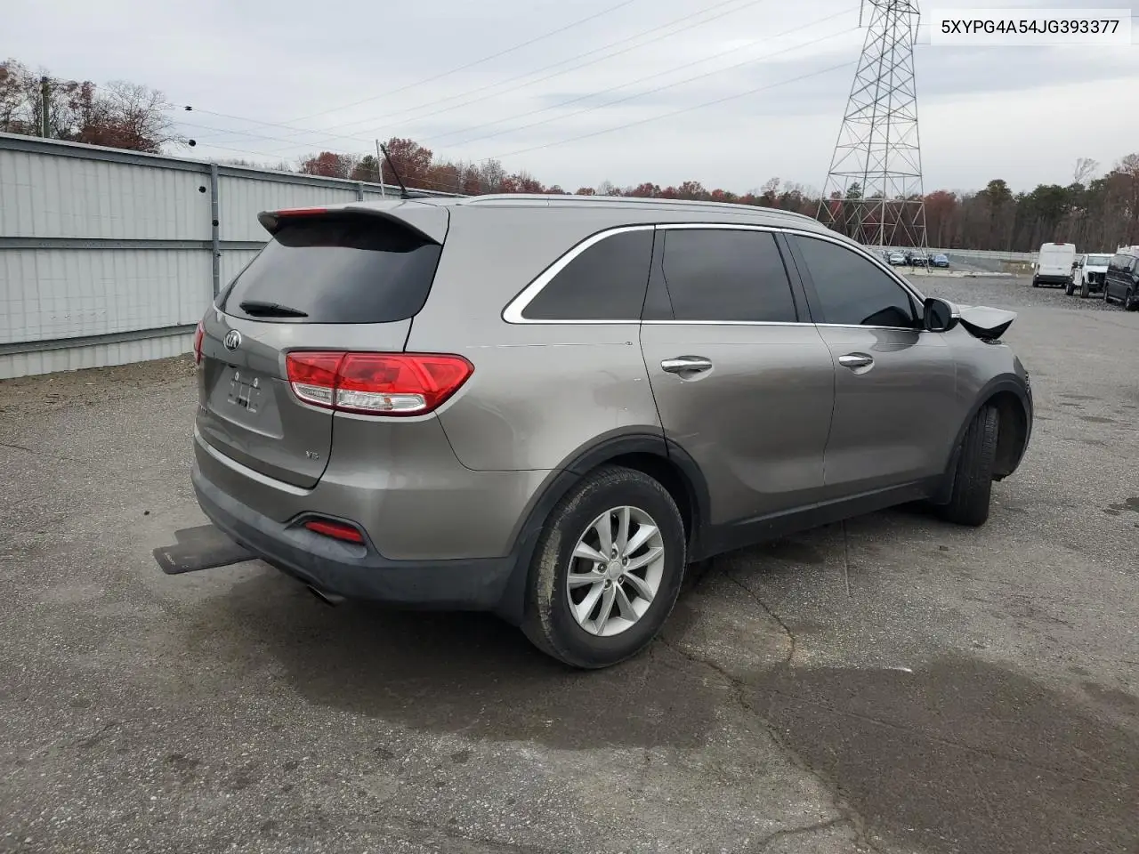 5XYPG4A54JG393377 2018 Kia Sorento Lx