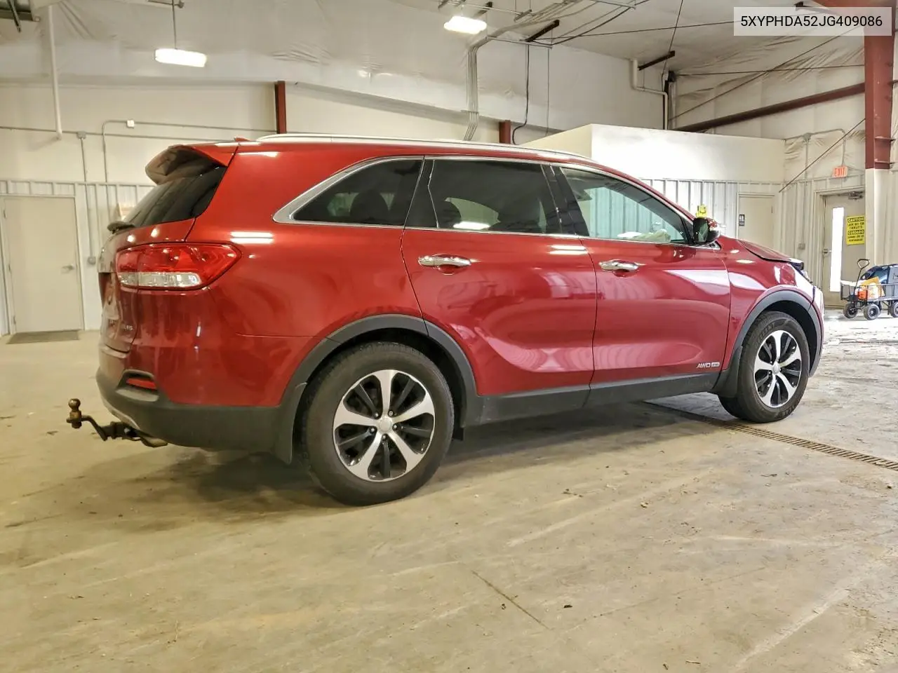5XYPHDA52JG409086 2018 Kia Sorento Ex