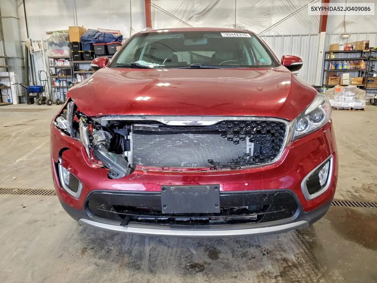 5XYPHDA52JG409086 2018 Kia Sorento Ex