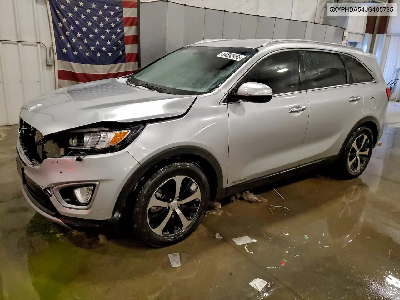 5XYPHDA54JG405735 2018 Kia Sorento Ex