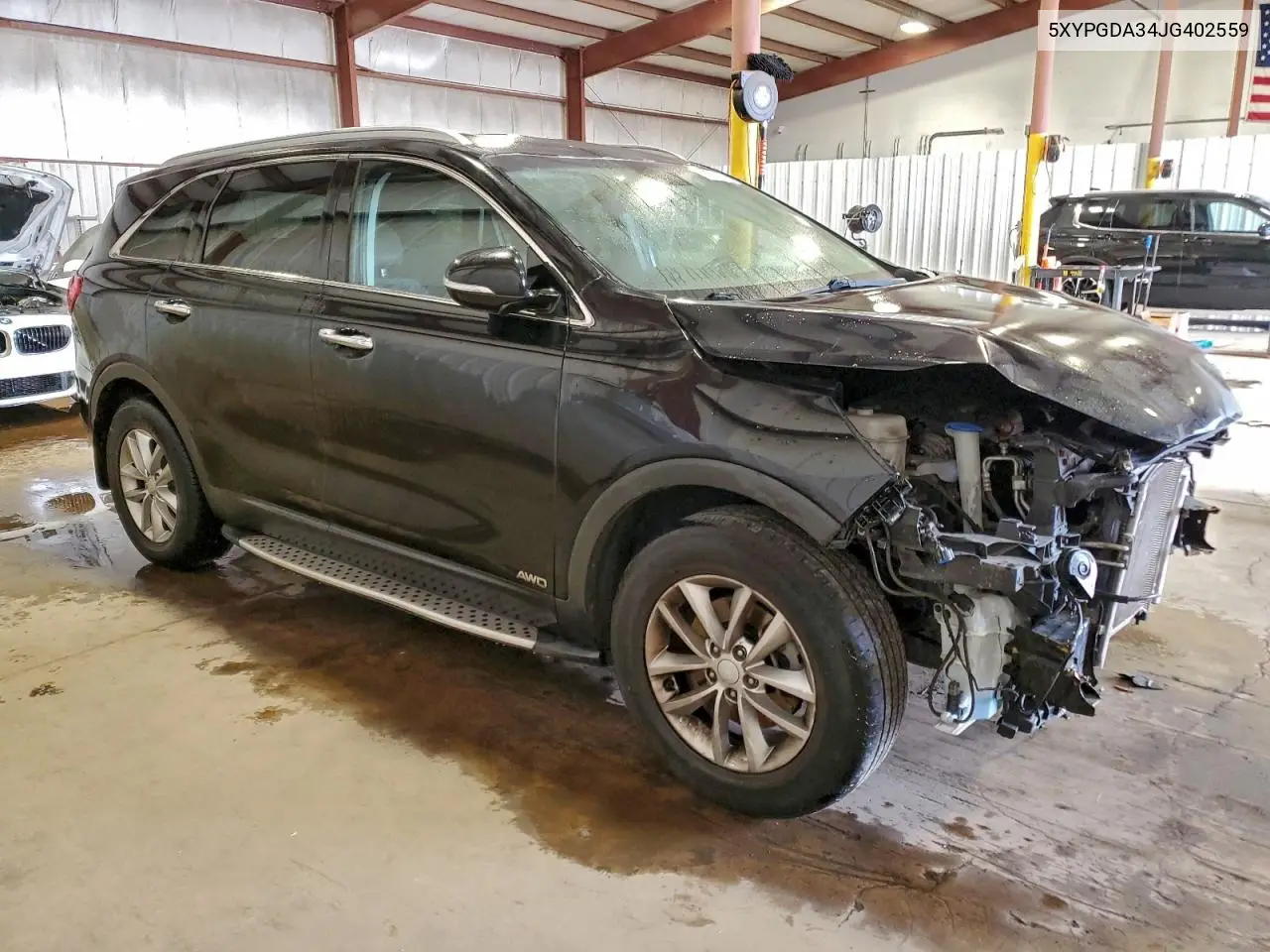 5XYPGDA34JG402559 2018 Kia Sorento Lx