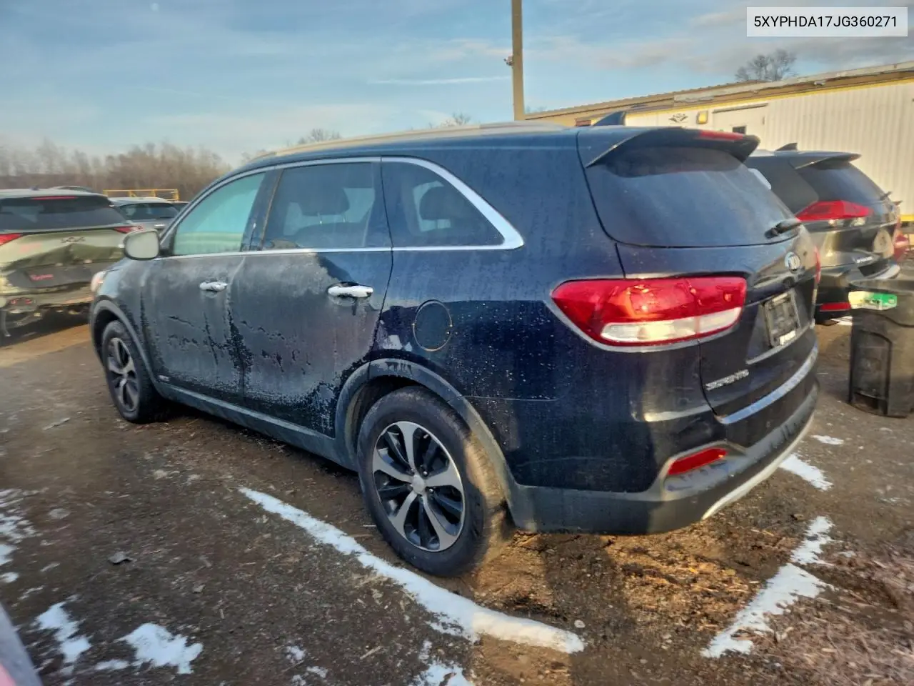 5XYPHDA17JG360271 2018 Kia Sorento Ex