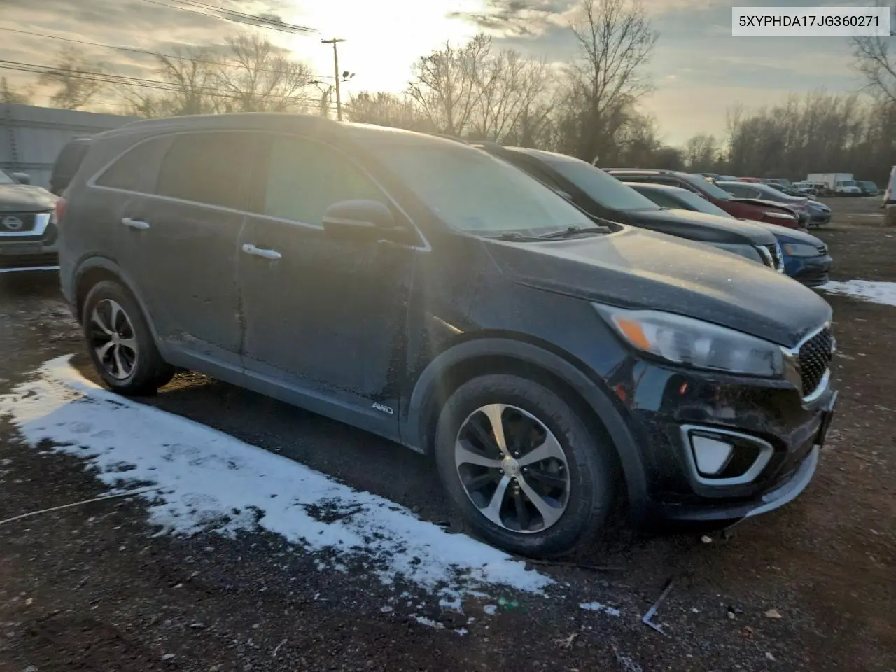 5XYPHDA17JG360271 2018 Kia Sorento Ex