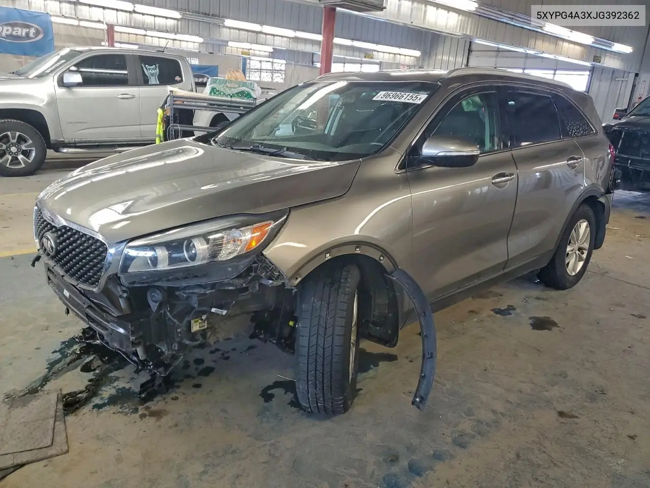 5XYPG4A3XJG392362 2018 Kia Sorento Lx