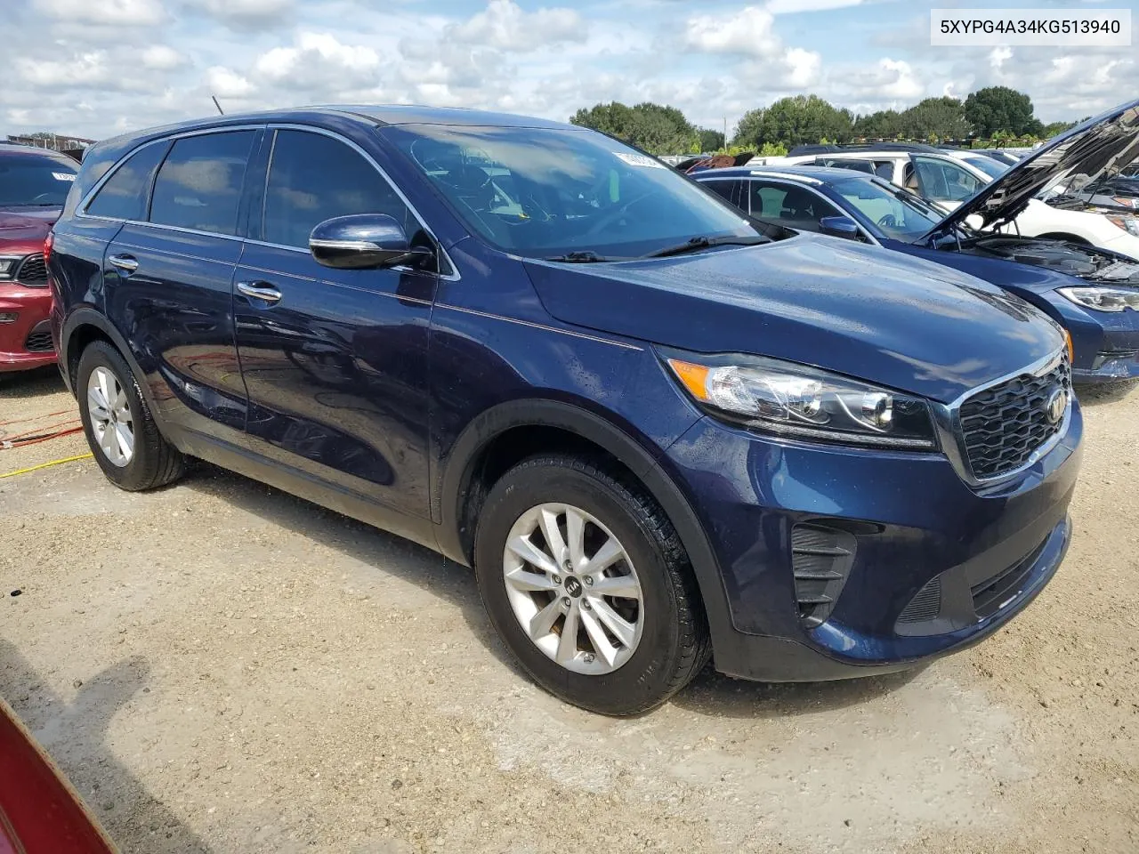 5XYPG4A34KG513940 2019 Kia Sorento L