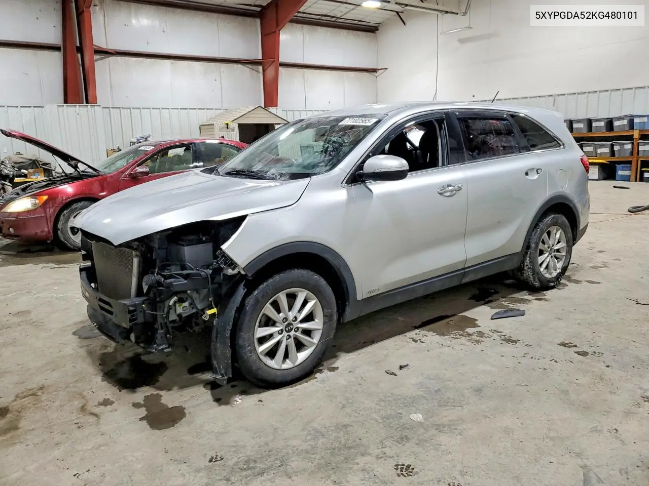 5XYPGDA52KG480101 2019 Kia Sorento Lx