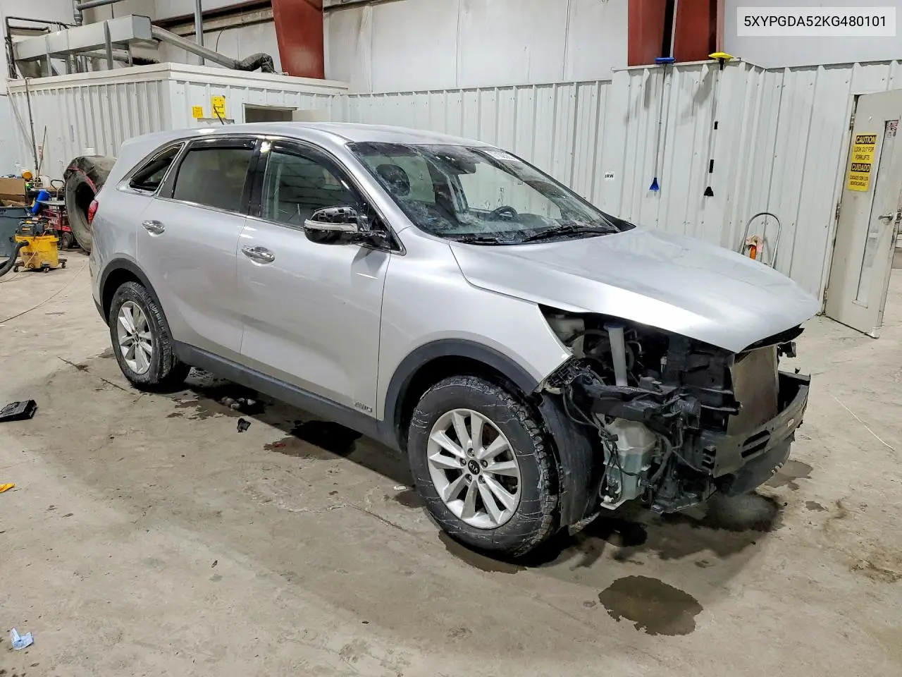 5XYPGDA52KG480101 2019 Kia Sorento Lx