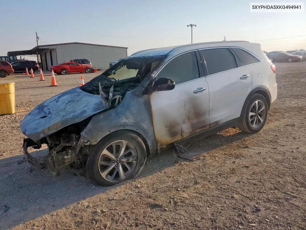 5XYPHDA5XKG494941 2019 Kia Sorento Ex