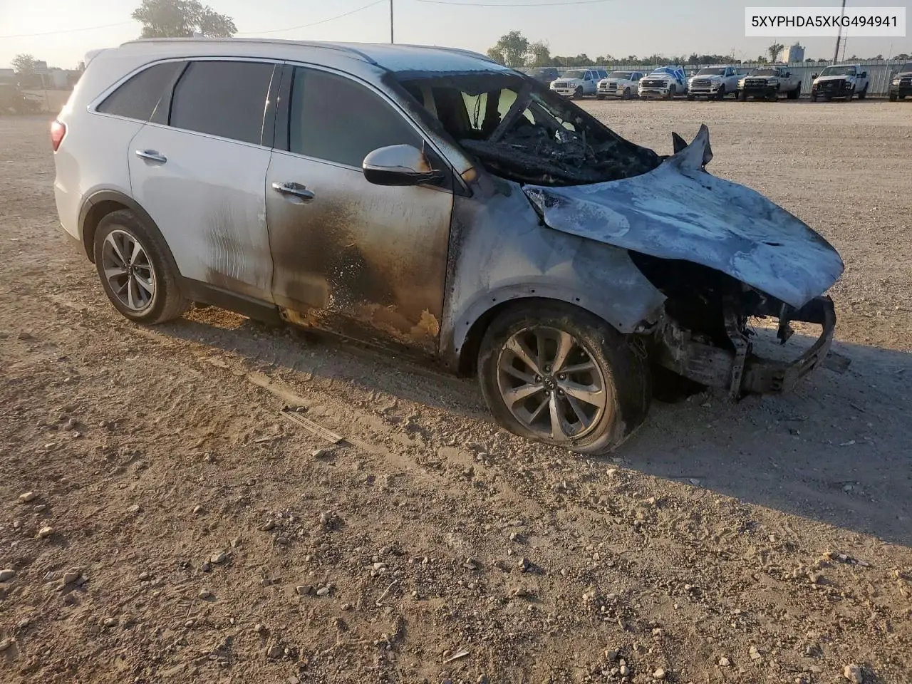 5XYPHDA5XKG494941 2019 Kia Sorento Ex
