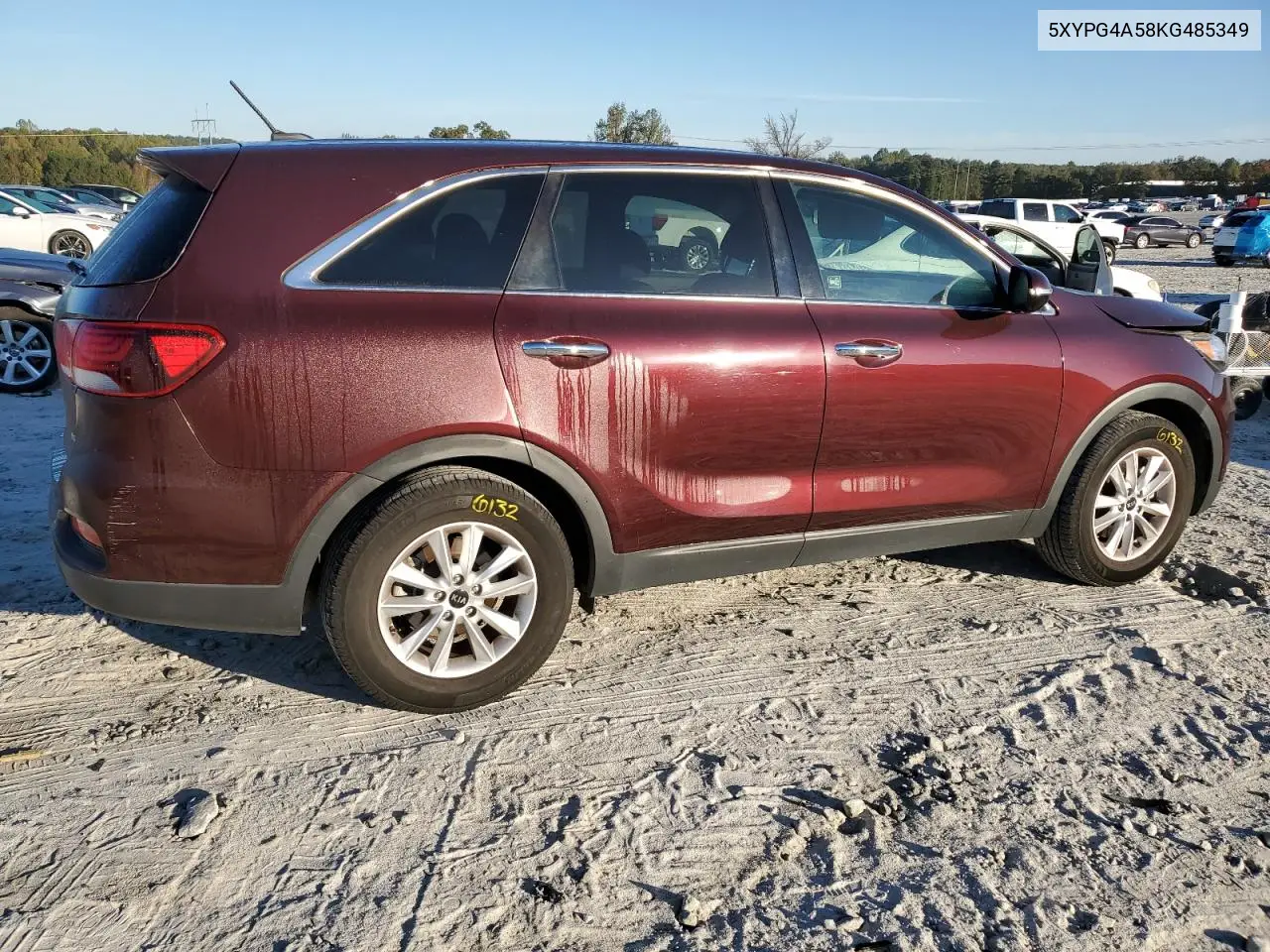5XYPG4A58KG485349 2019 Kia Sorento Lx