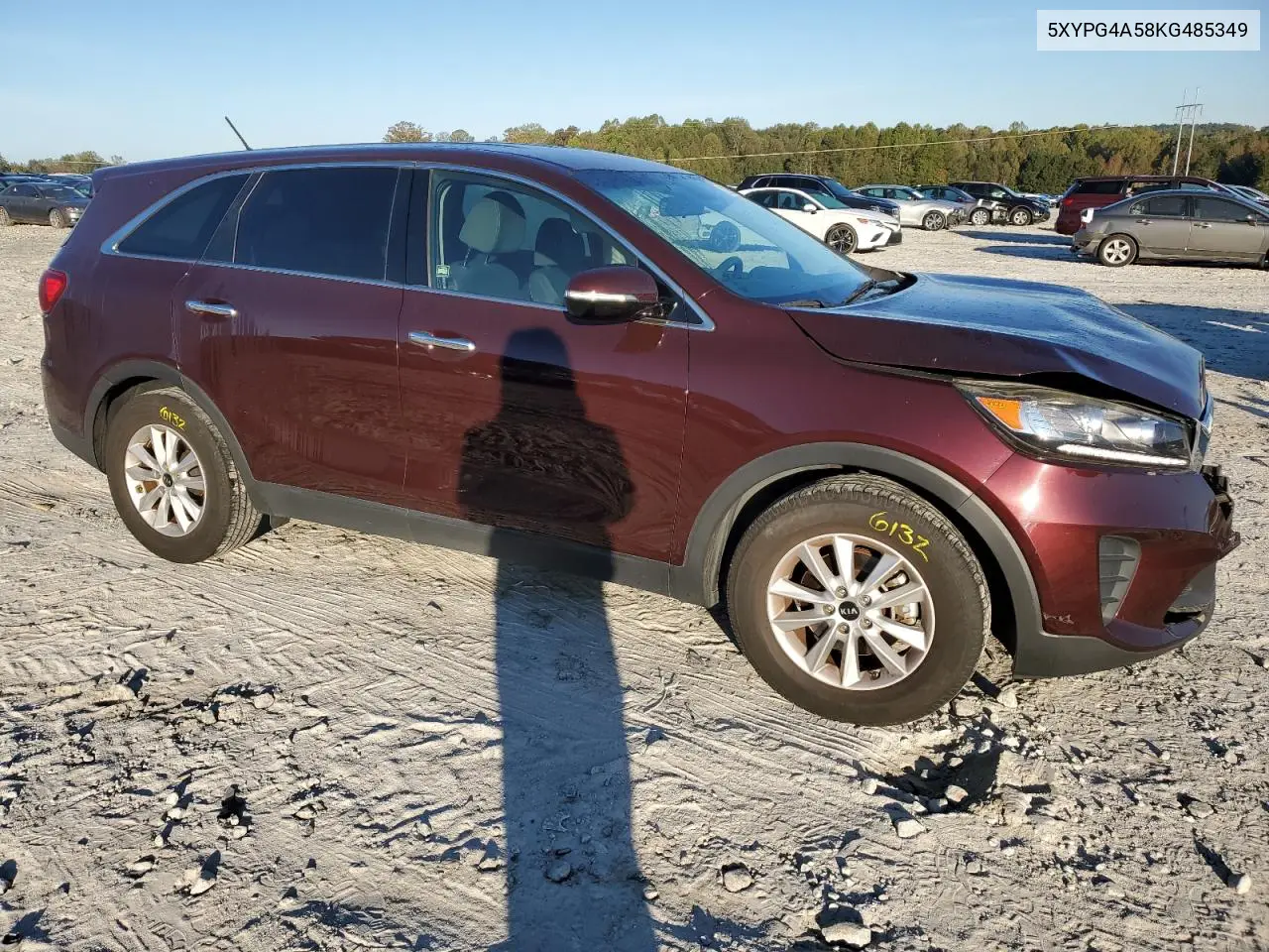 5XYPG4A58KG485349 2019 Kia Sorento Lx