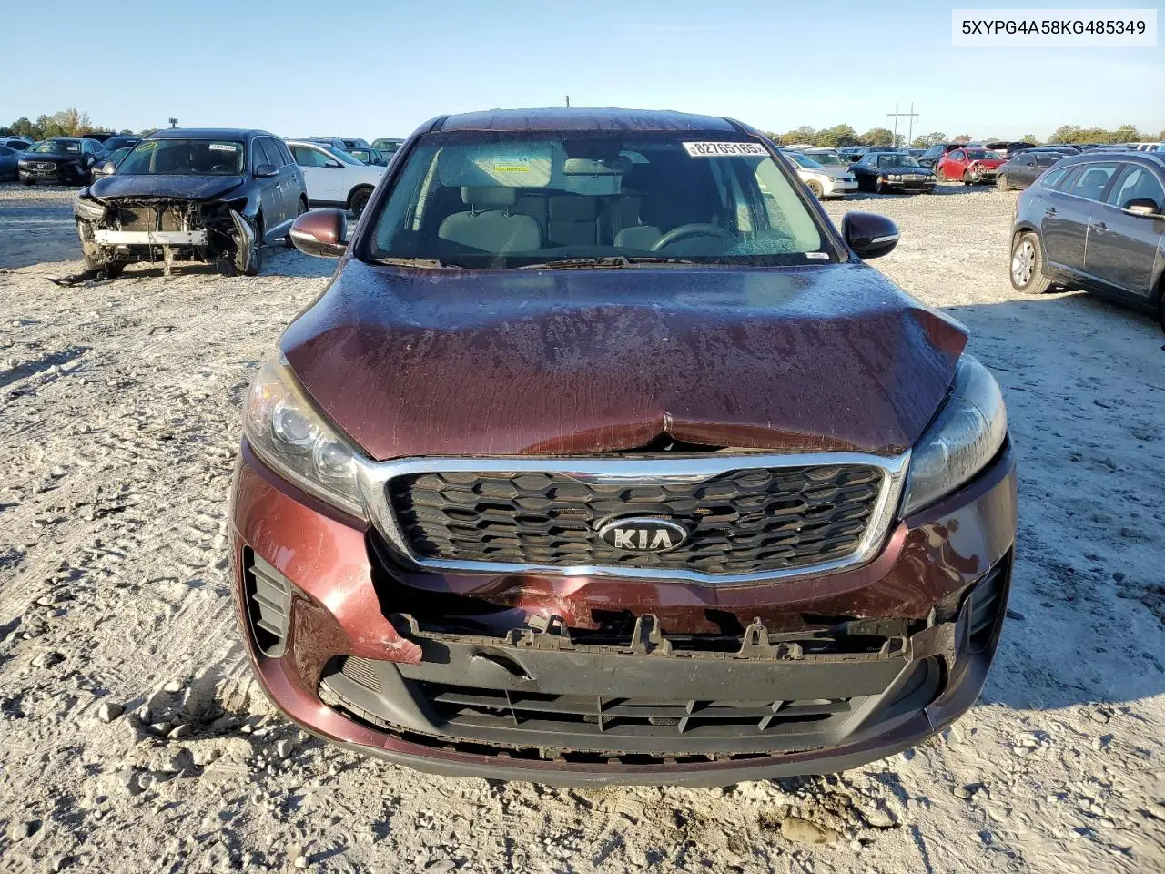 5XYPG4A58KG485349 2019 Kia Sorento Lx