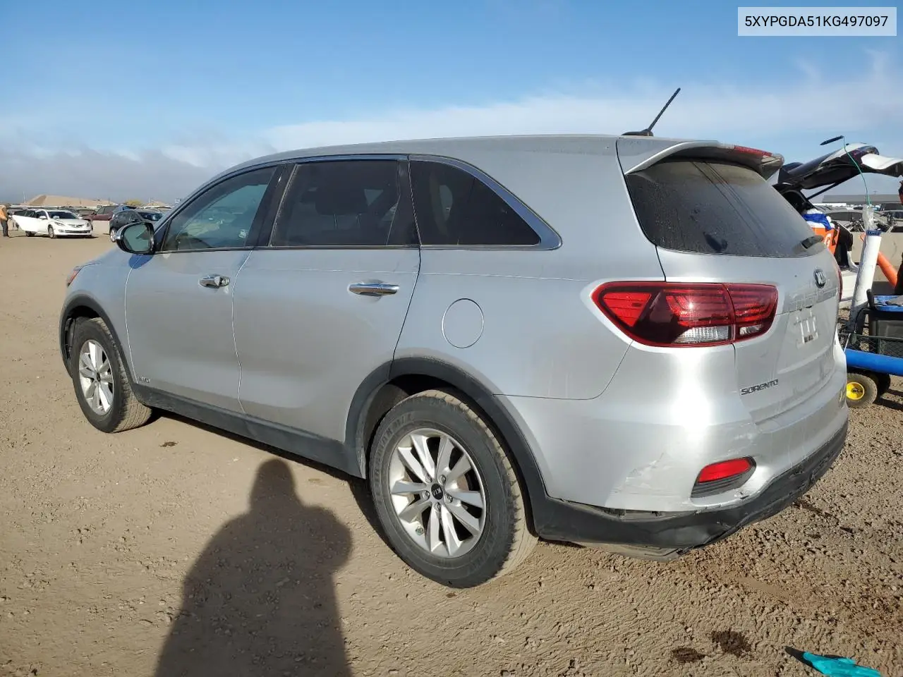 5XYPGDA51KG497097 2019 Kia Sorento Lx