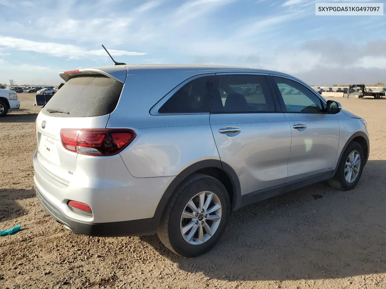 5XYPGDA51KG497097 2019 Kia Sorento Lx