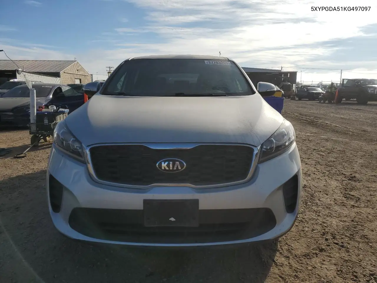 5XYPGDA51KG497097 2019 Kia Sorento Lx