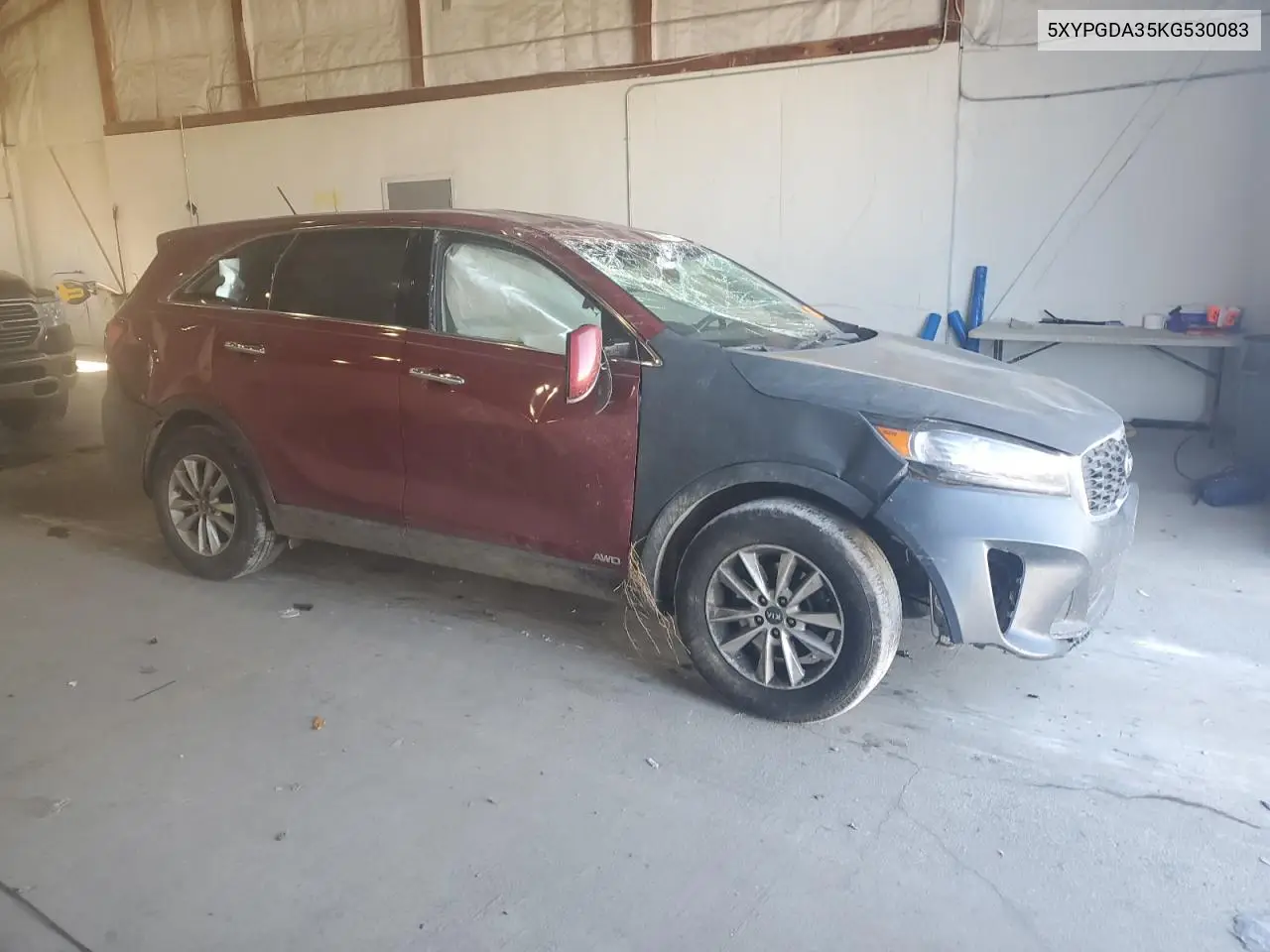 5XYPGDA35KG530083 2019 Kia Sorento L