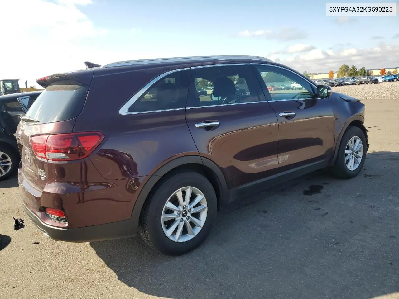 5XYPG4A32KG590225 2019 Kia Sorento L