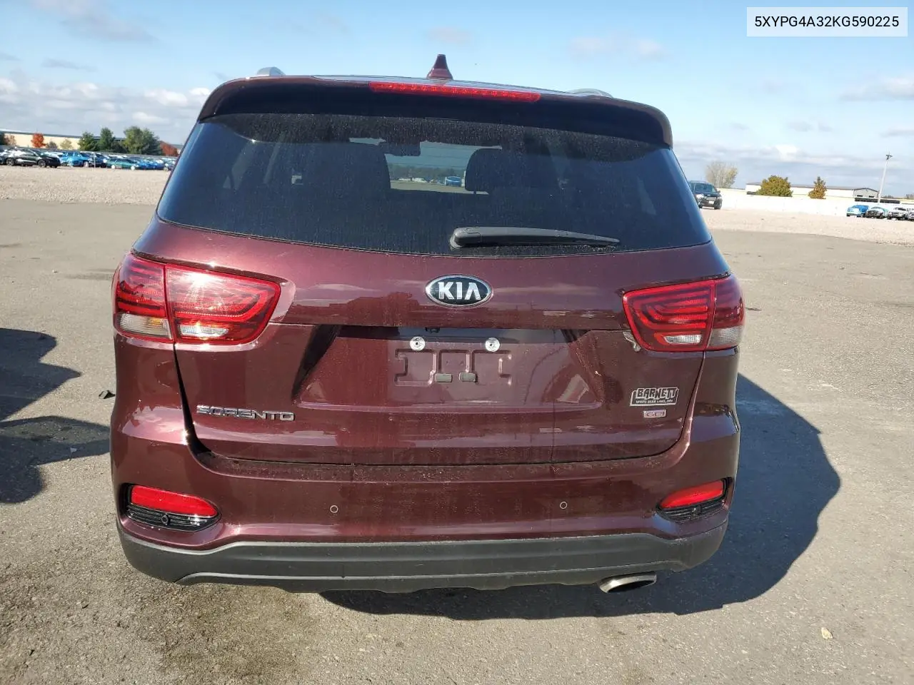 5XYPG4A32KG590225 2019 Kia Sorento L