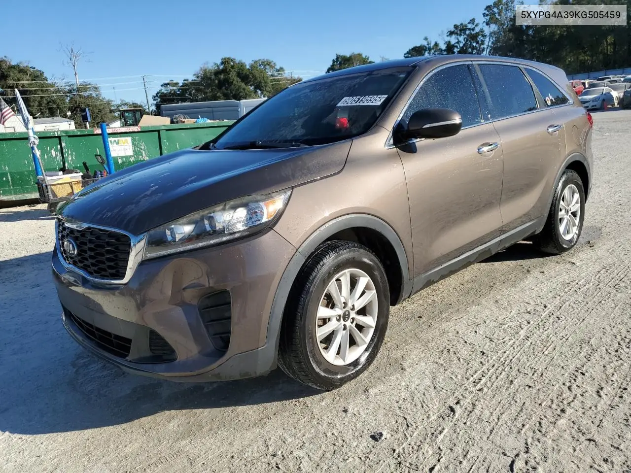 5XYPG4A39KG505459 2019 Kia Sorento L