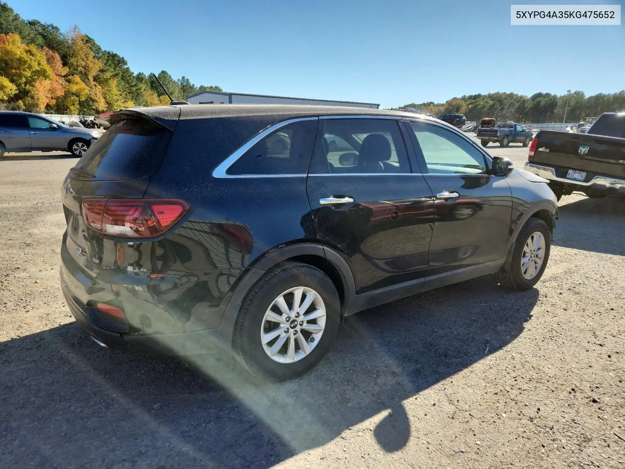 5XYPG4A35KG475652 2019 Kia Sorento L