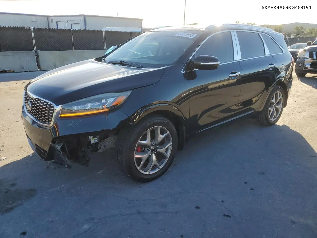 5XYPK4A59KG458191 2019 Kia Sorento Sx