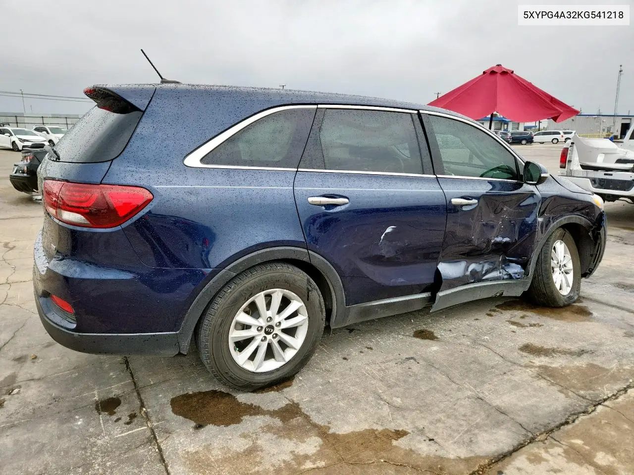 5XYPG4A32KG541218 2019 Kia Sorento L