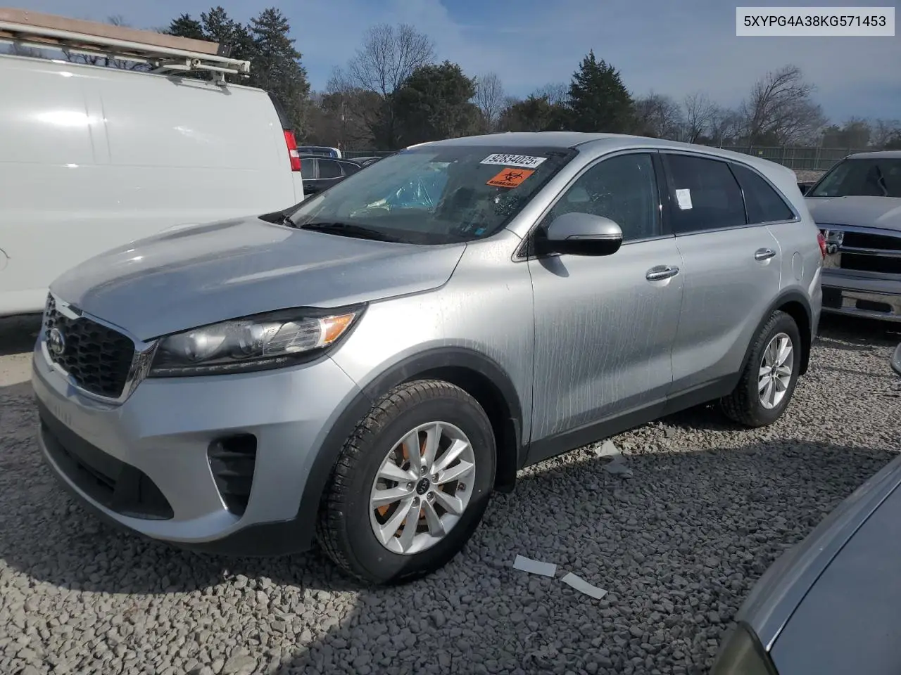 5XYPG4A38KG571453 2019 Kia Sorento L