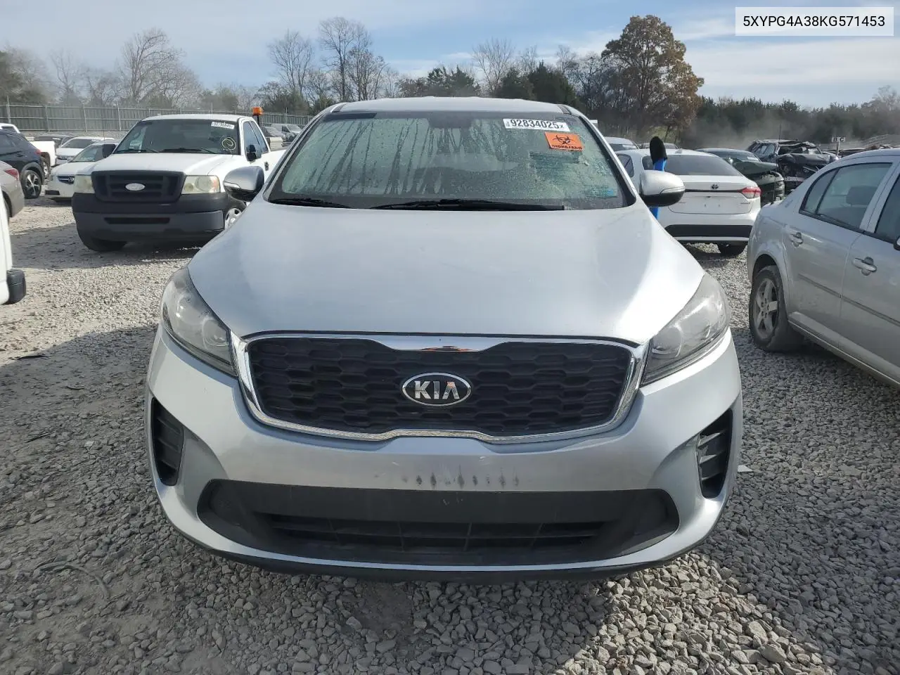 5XYPG4A38KG571453 2019 Kia Sorento L