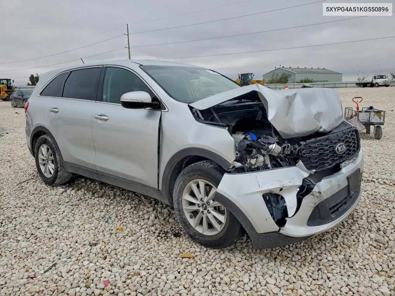 5XYPG4A51KG550896 2019 Kia Sorento Lx