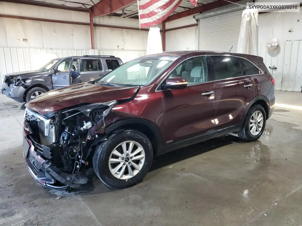 5XYPGDA3XKG570210 2019 Kia Sorento L