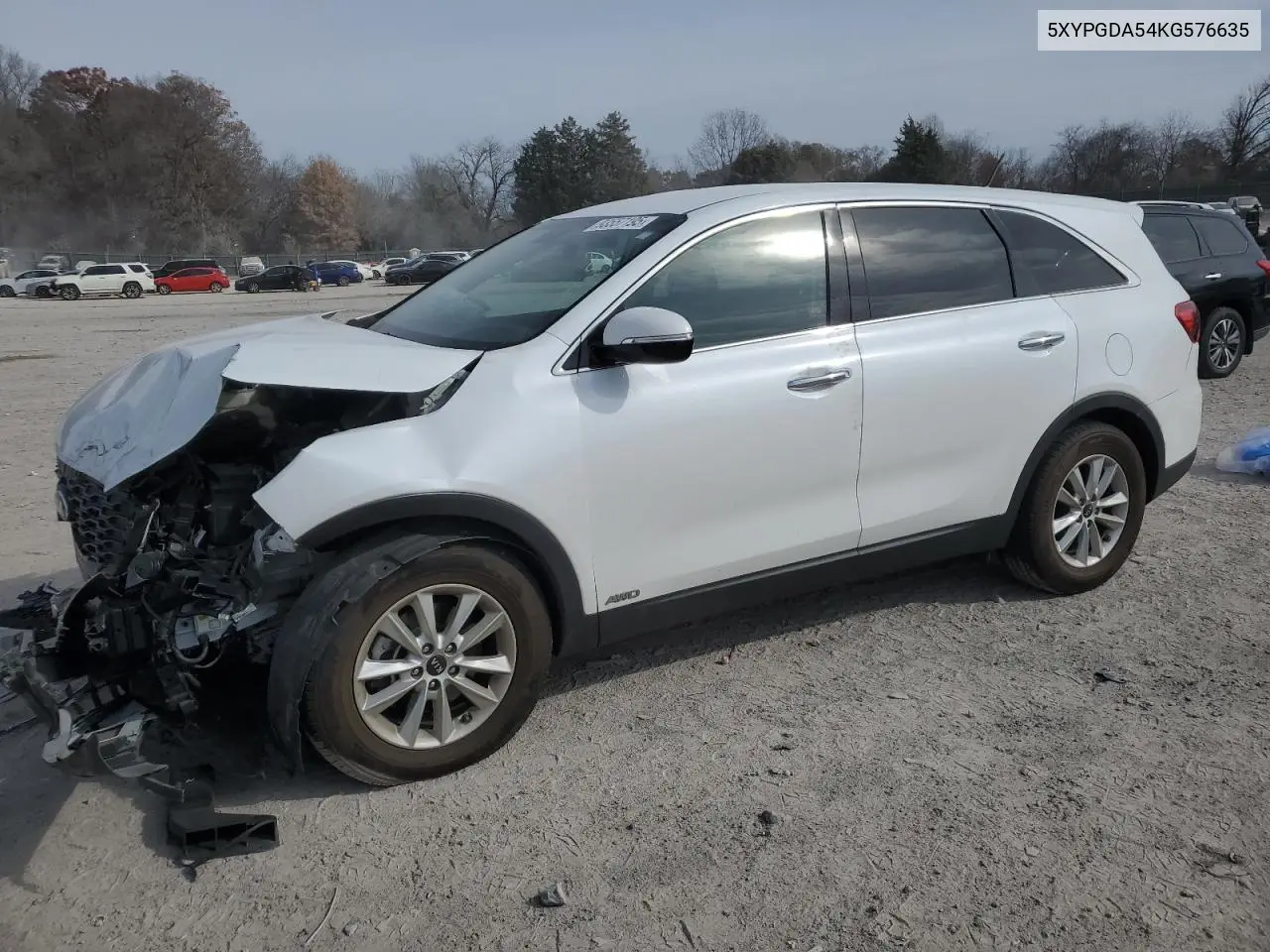 5XYPGDA54KG576635 2019 Kia Sorento Lx