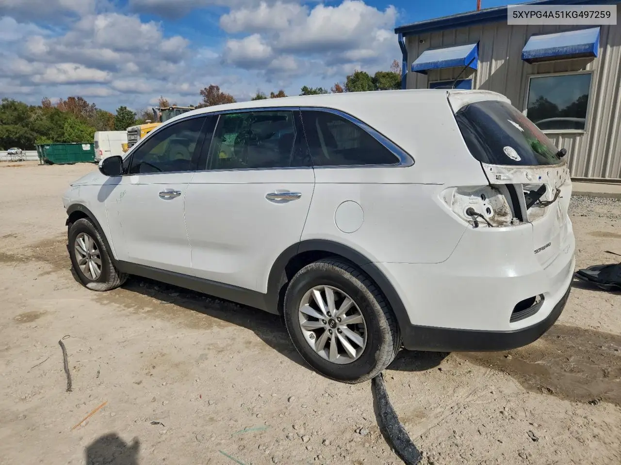 5XYPG4A51KG497259 2019 Kia Sorento Lx