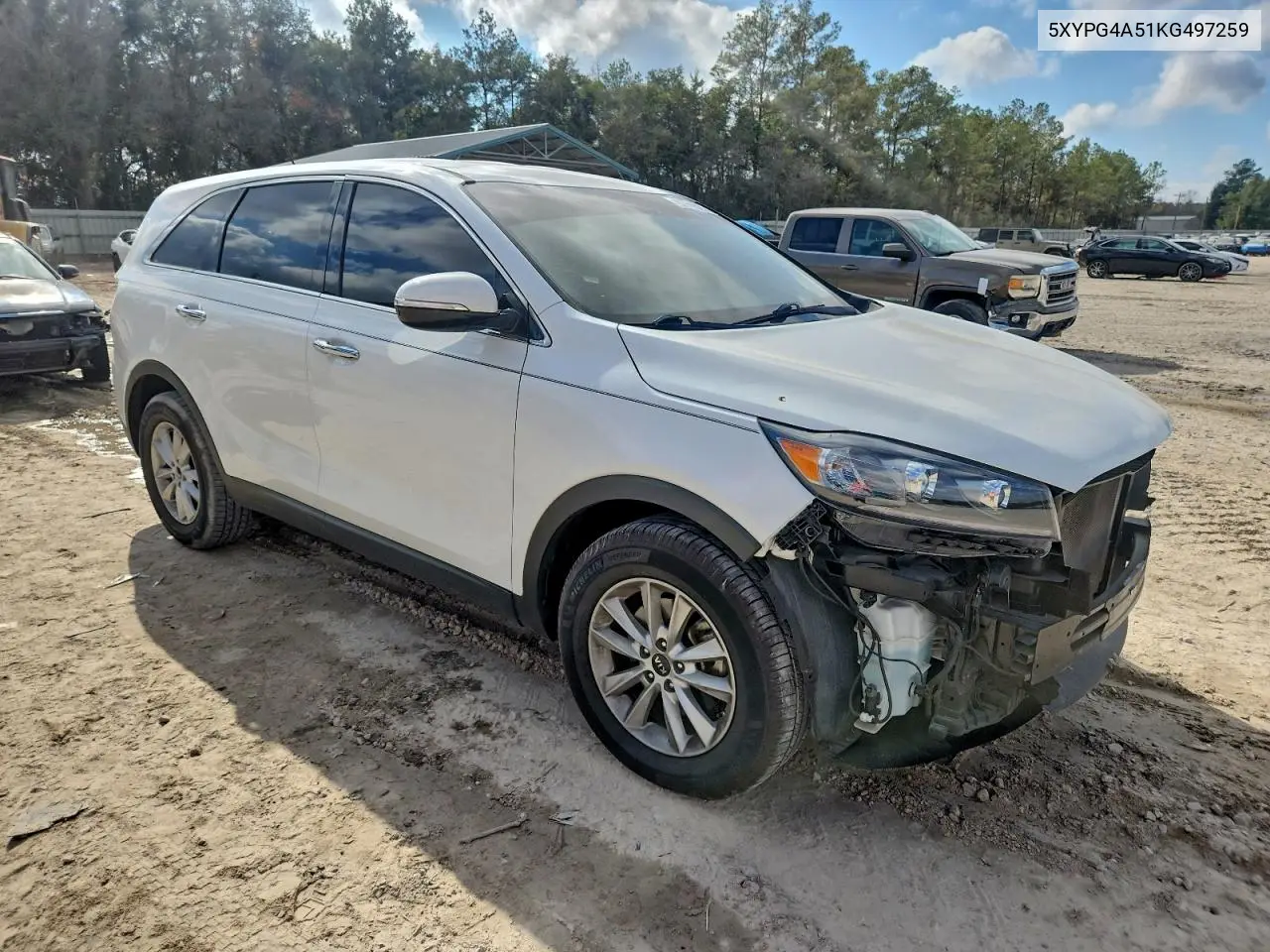 5XYPG4A51KG497259 2019 Kia Sorento Lx