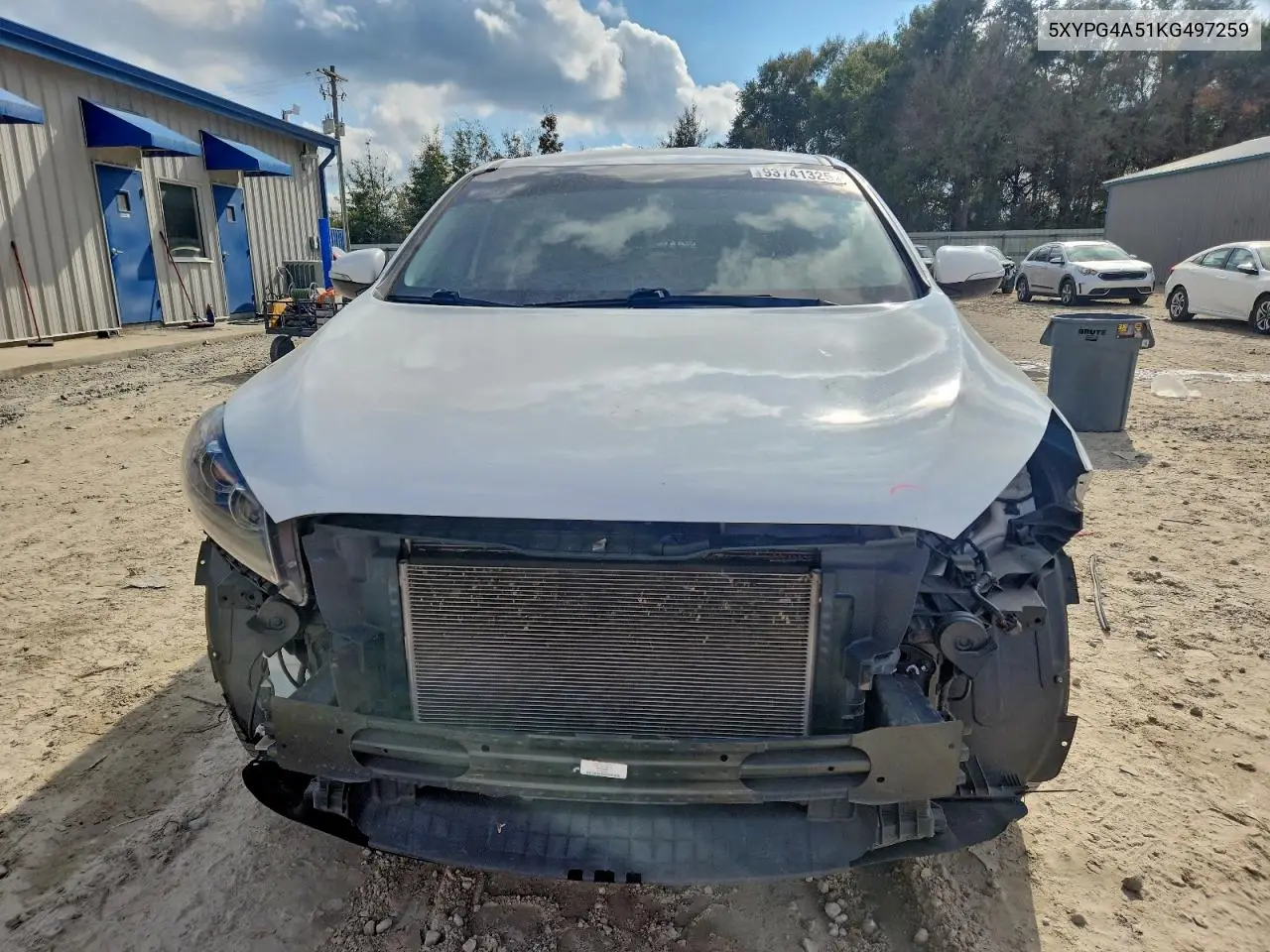 5XYPG4A51KG497259 2019 Kia Sorento Lx
