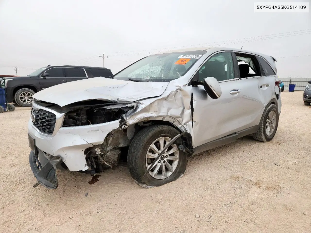 5XYPG4A35KG514109 2019 Kia Sorento L
