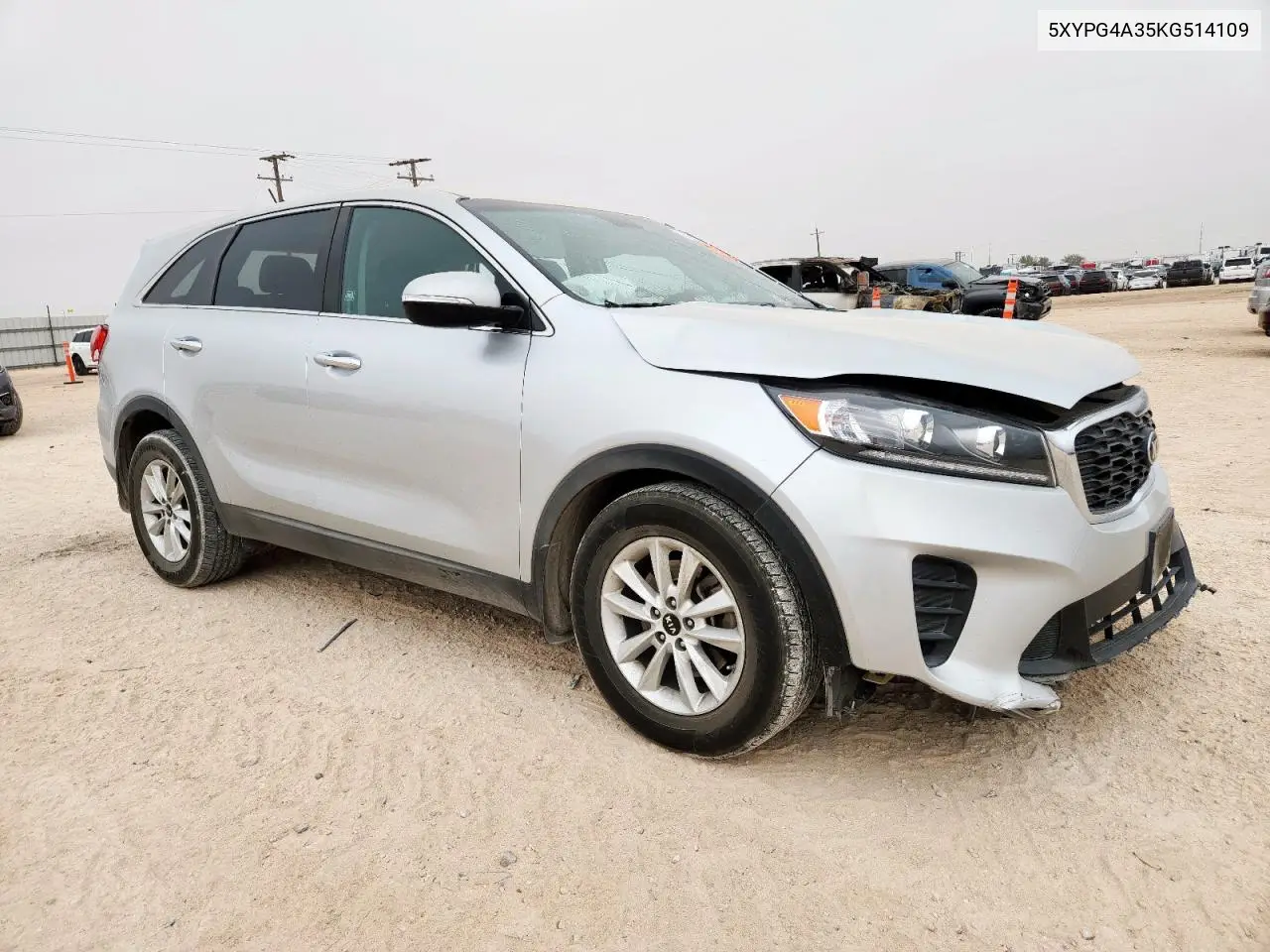 5XYPG4A35KG514109 2019 Kia Sorento L