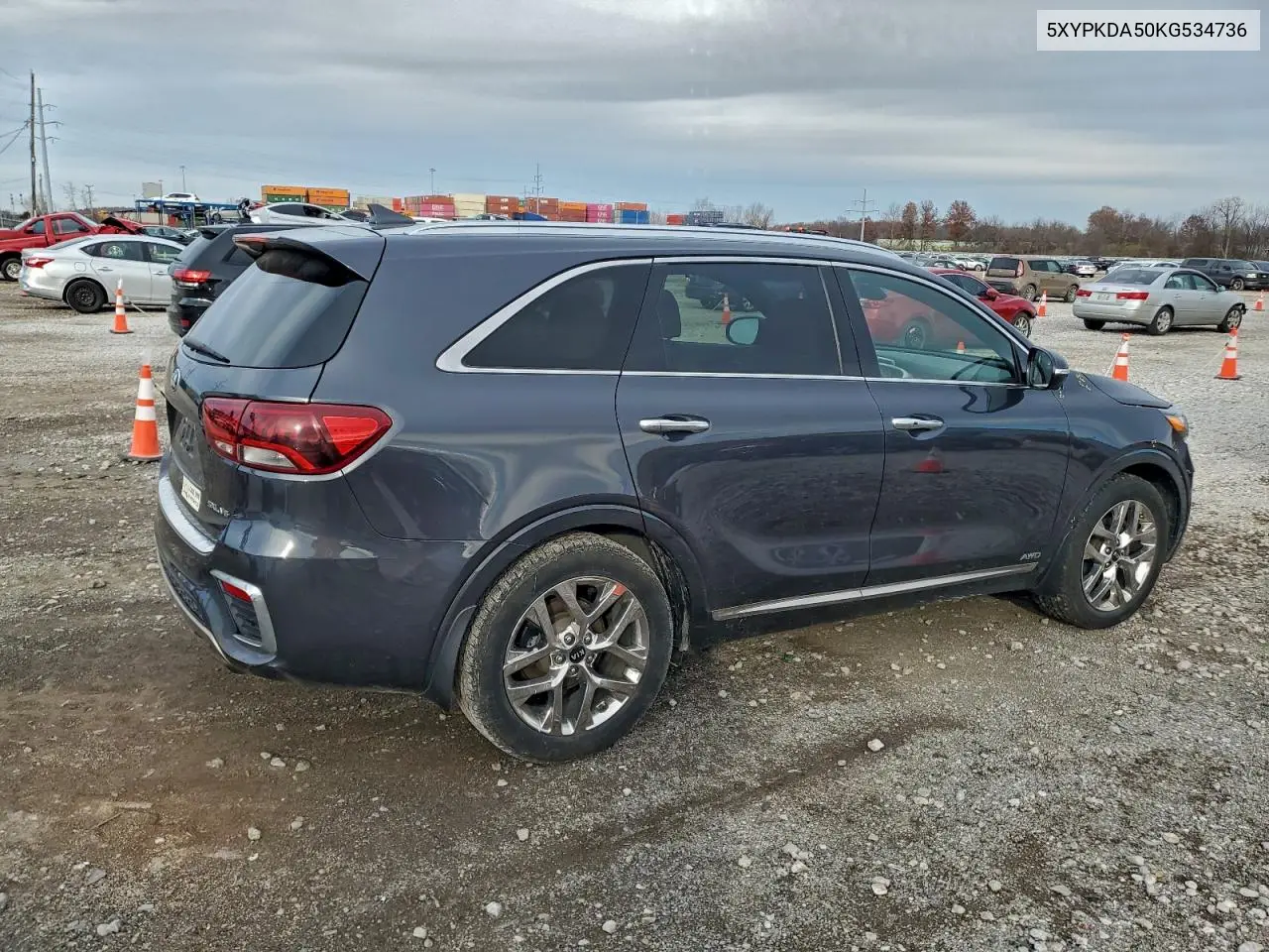 5XYPKDA50KG534736 2019 Kia Sorento Sx