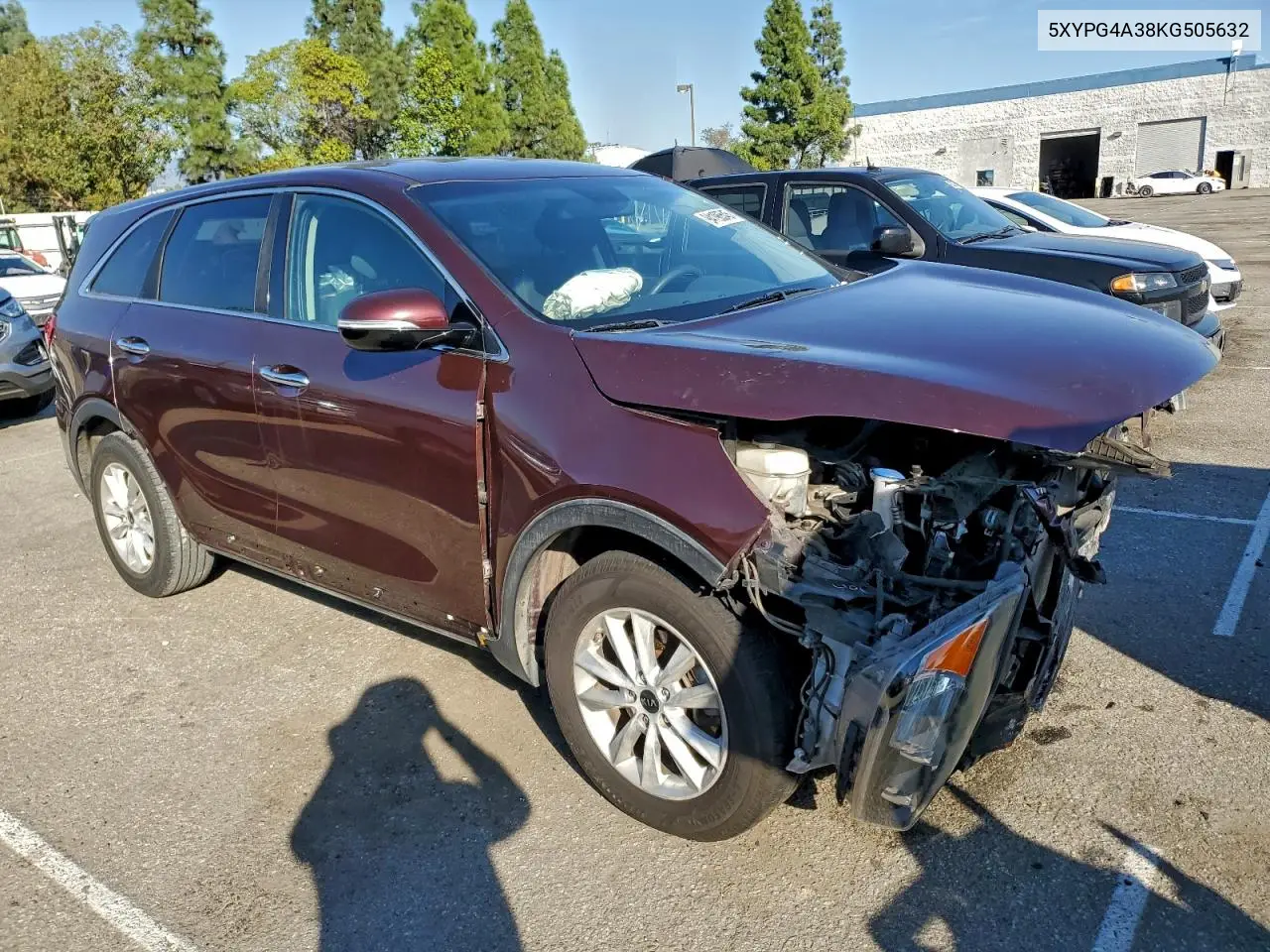 5XYPG4A38KG505632 2019 Kia Sorento L