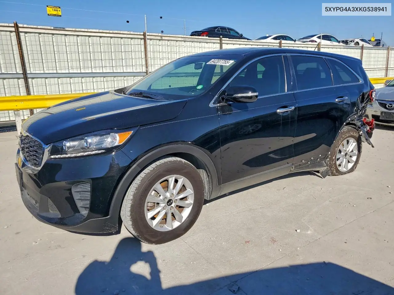 5XYPG4A3XKG538941 2019 Kia Sorento L