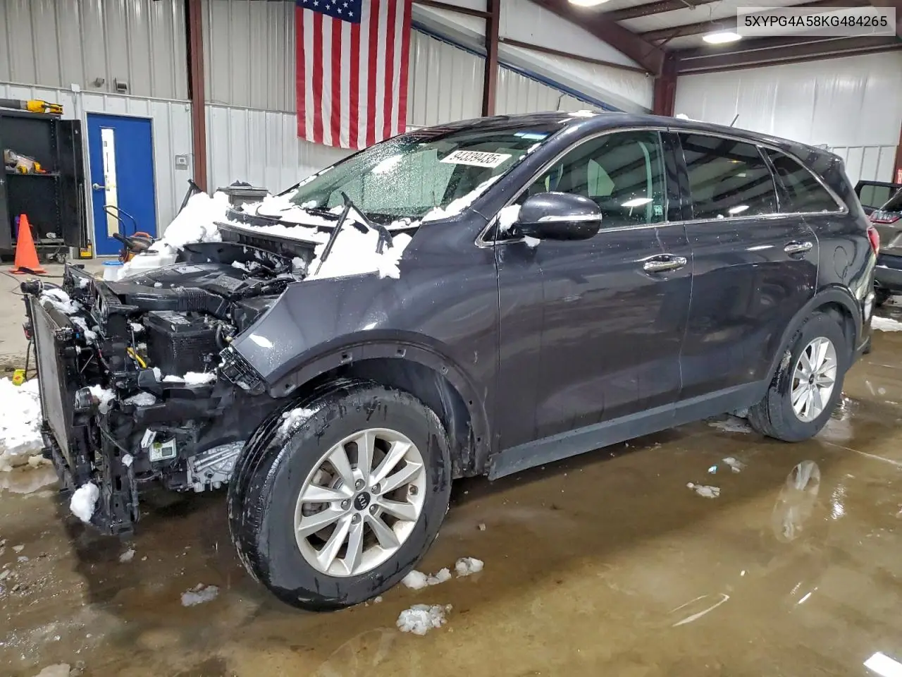 5XYPG4A58KG484265 2019 Kia Sorento Lx