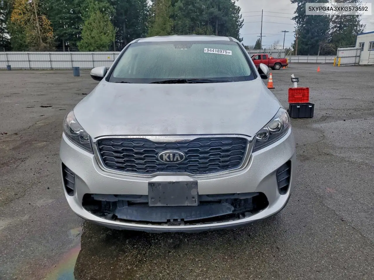 5XYPG4A3XKG573592 2019 Kia Sorento L