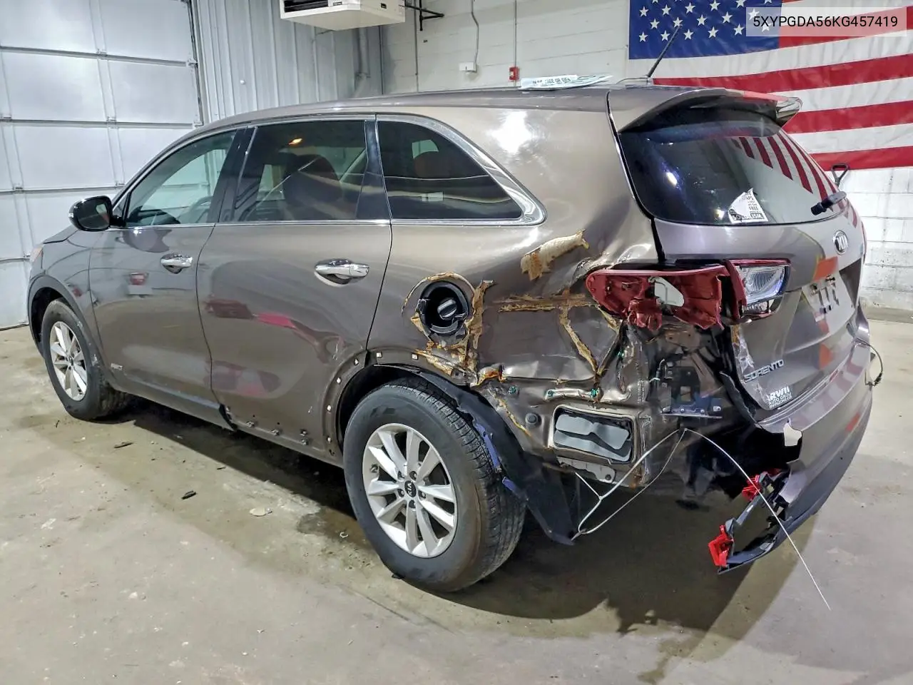 5XYPGDA56KG457419 2019 Kia Sorento Lx