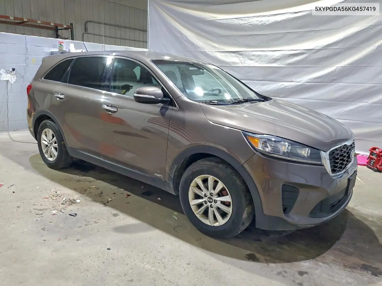 5XYPGDA56KG457419 2019 Kia Sorento Lx