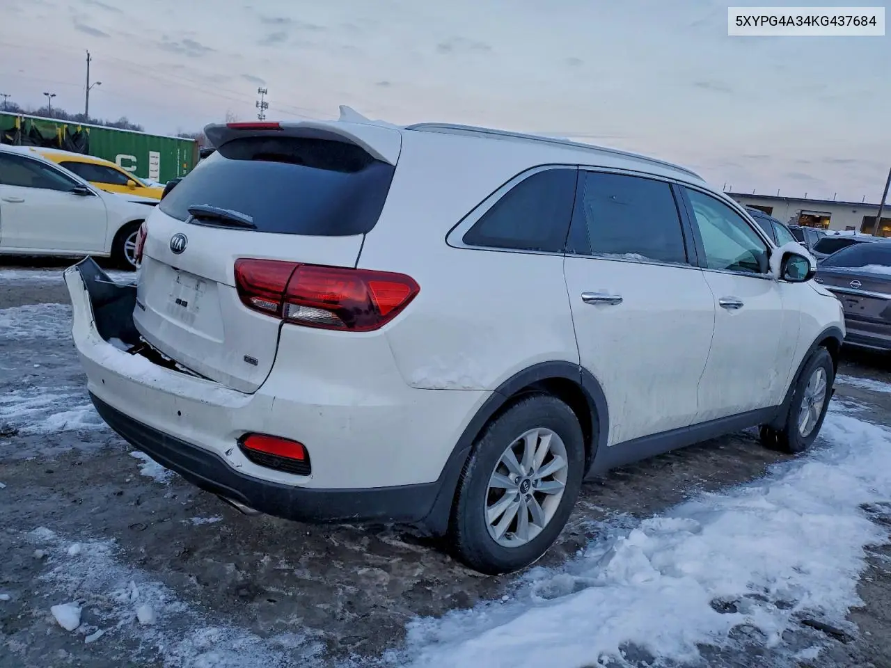 5XYPG4A34KG437684 2019 Kia Sorento L