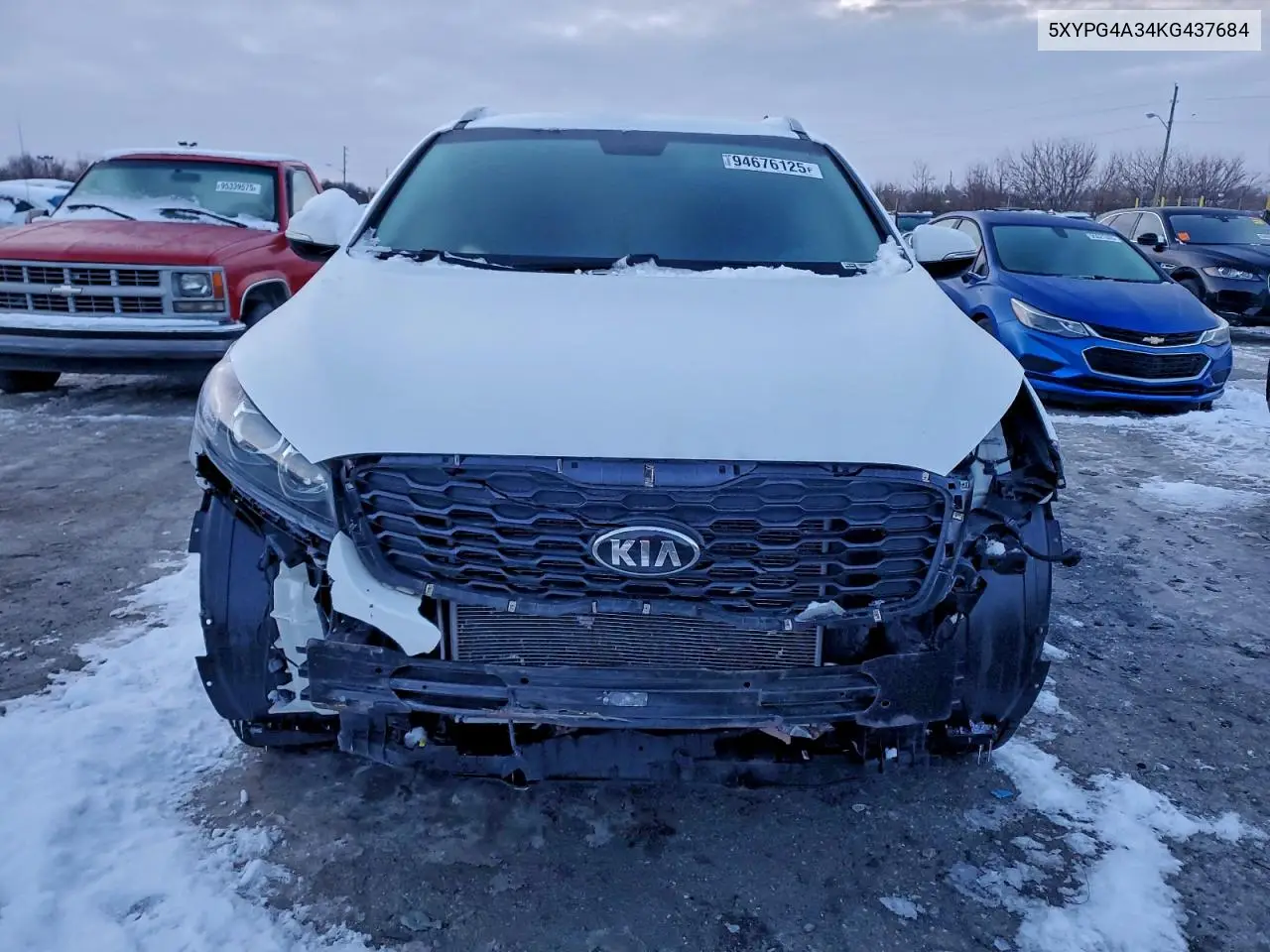 5XYPG4A34KG437684 2019 Kia Sorento L
