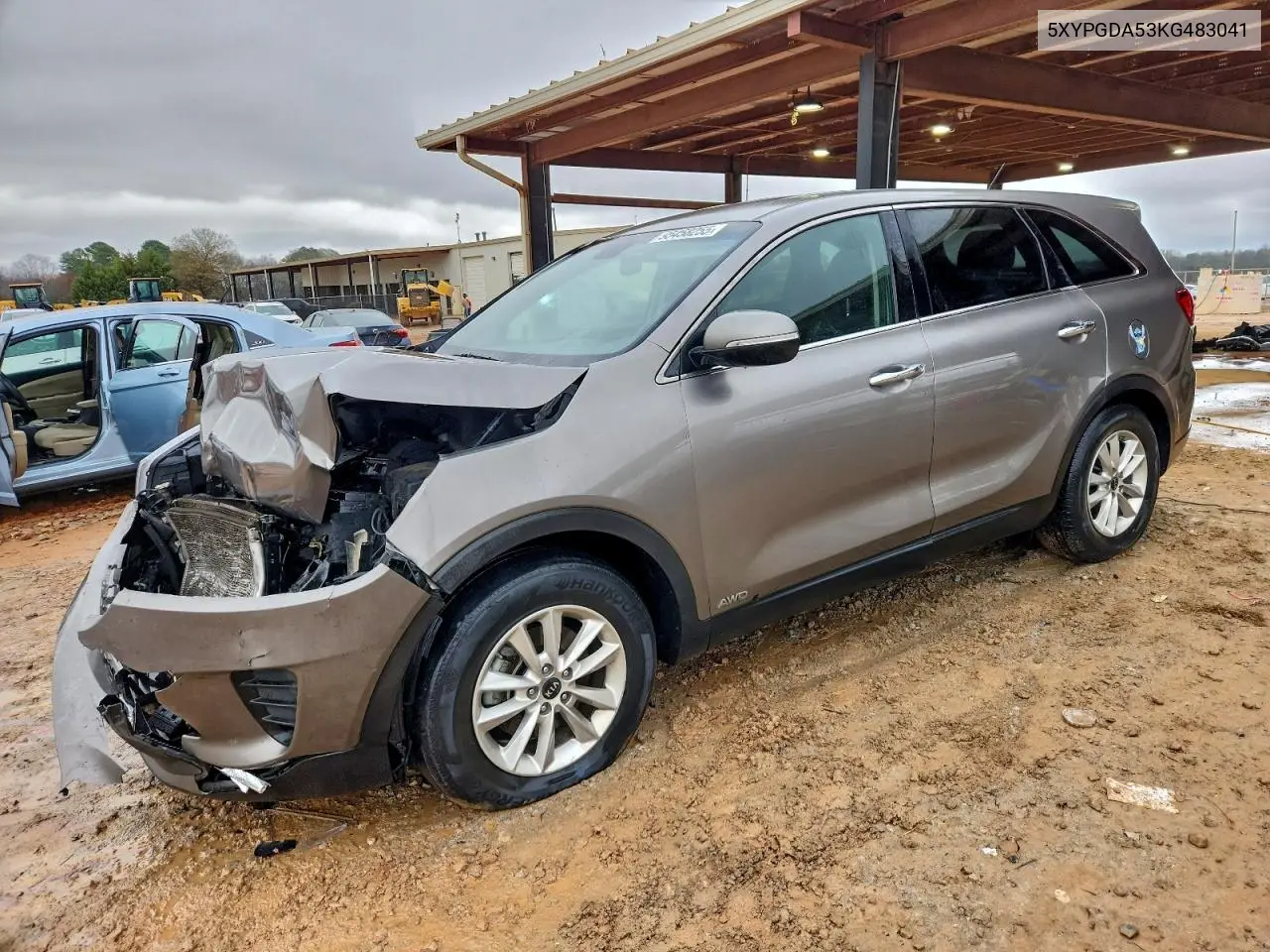 5XYPGDA53KG483041 2019 Kia Sorento Lx