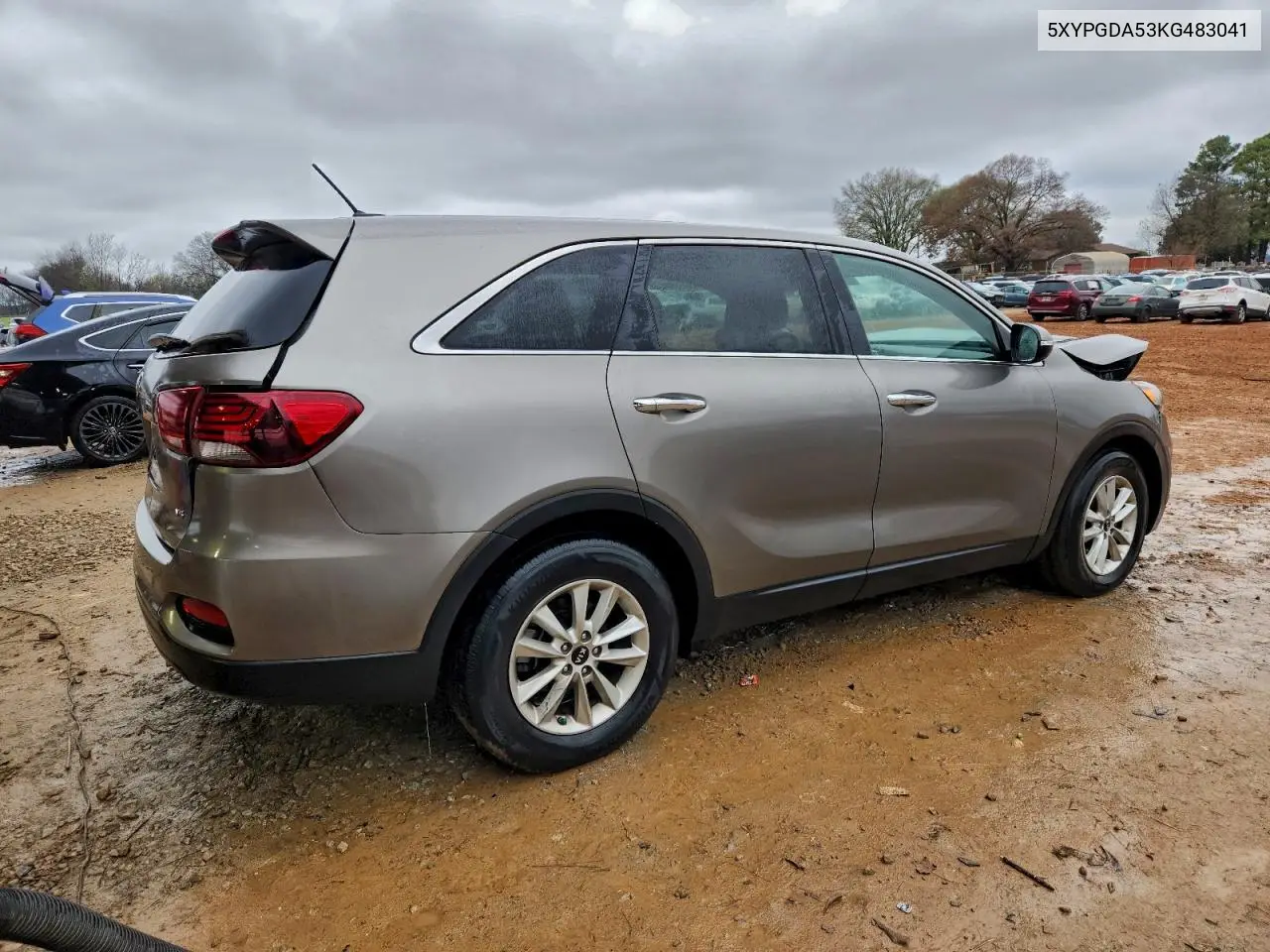5XYPGDA53KG483041 2019 Kia Sorento Lx