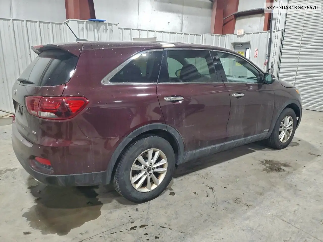 5XYPGDA31KG476670 2019 Kia Sorento L