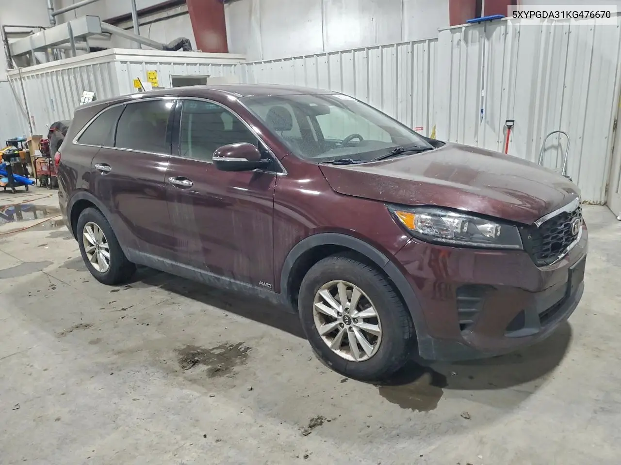 5XYPGDA31KG476670 2019 Kia Sorento L
